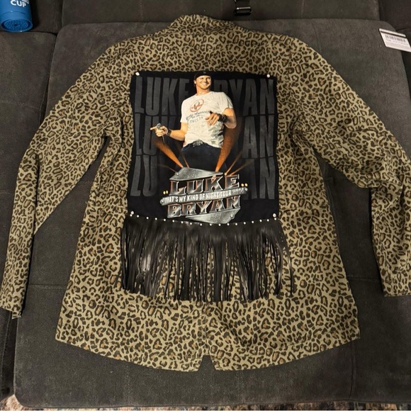 Jackets & Blazers - Cheetah Luke Bryan Jacket